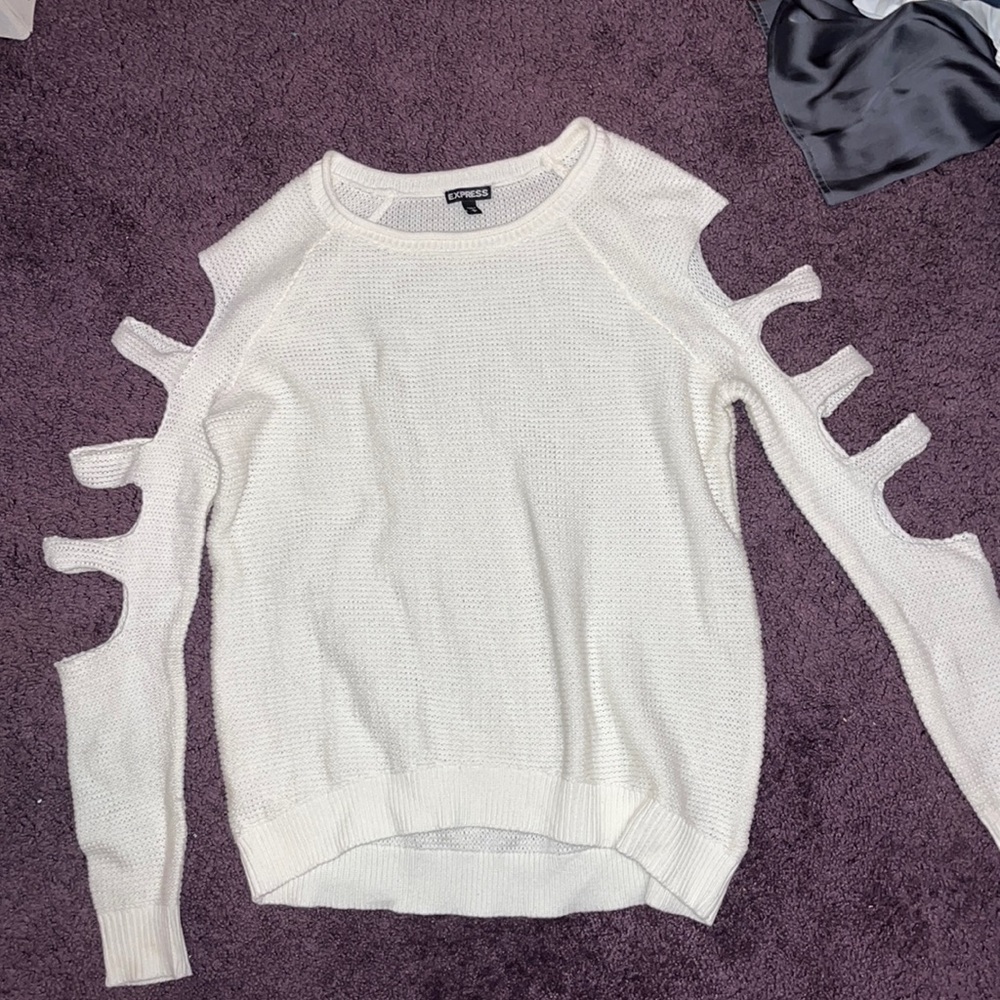 Cut out sweater